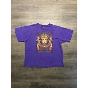 Vintage Essence Festival Concert T Shirt Hip Hop Rap Soul Music Festival XL 2002